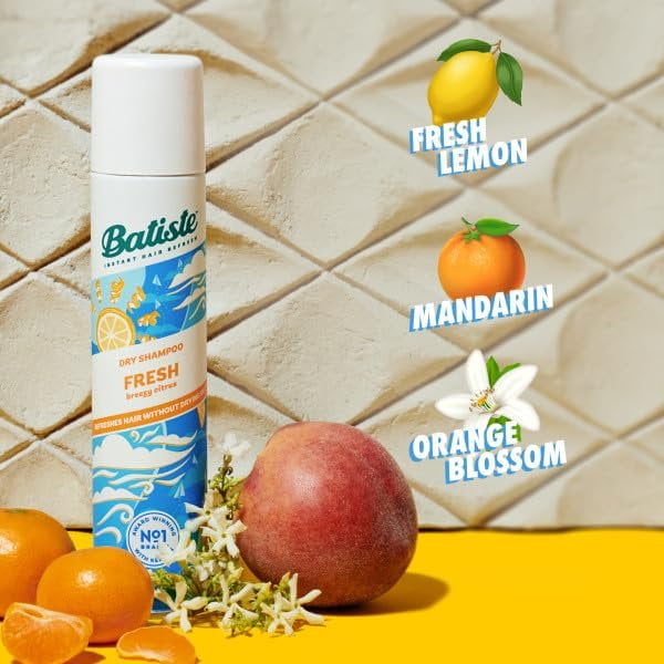 Batiste Shampoo Dry Fresh 4.23 Ounce 199ml Pack of 2