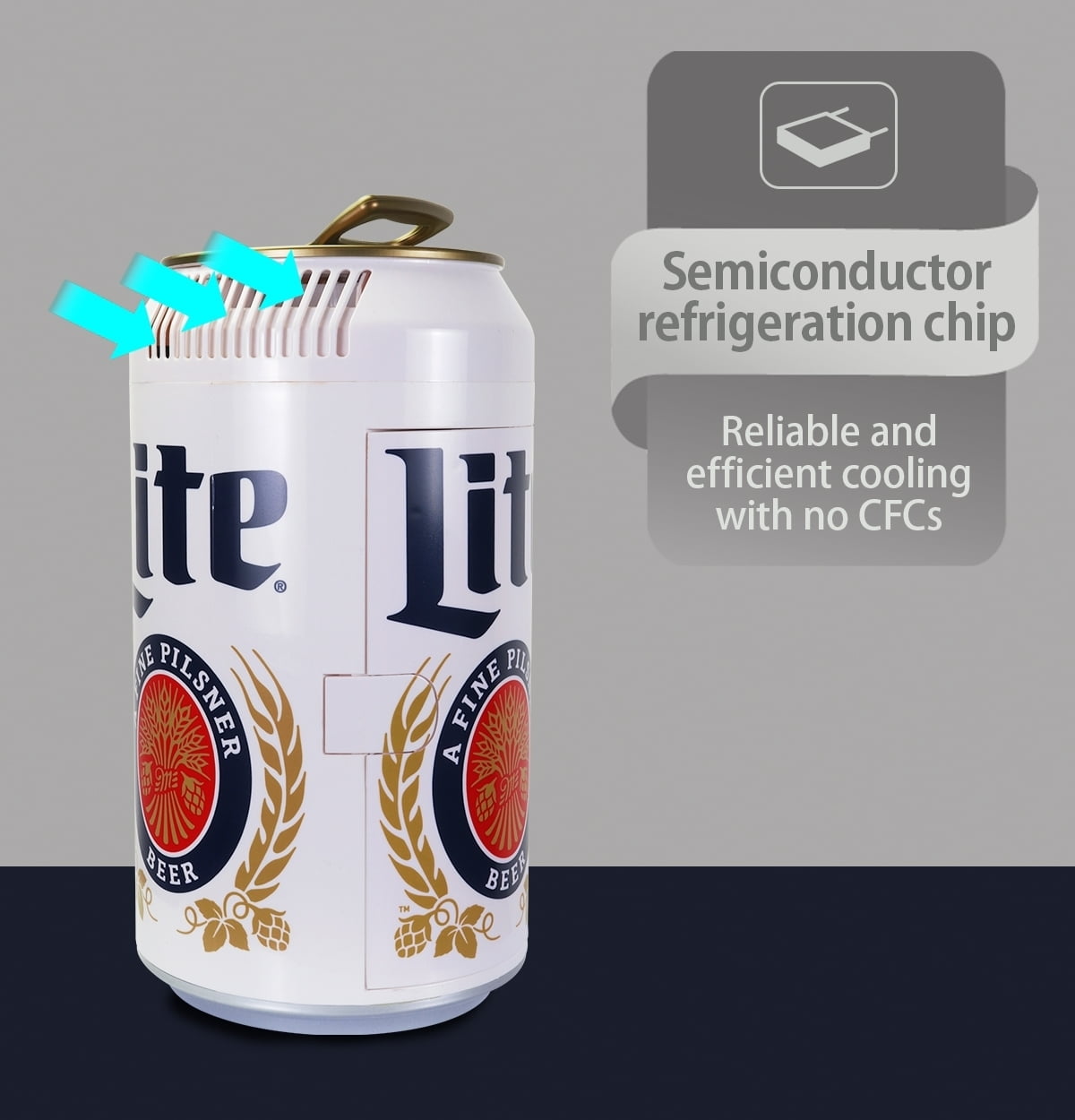 wayfair miller lite fridge