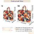 thumbnail image 2 of FORMRS Womens Corduroy Tote Bag Crossbody Shoulder Handbag with Pocket, Flowers Pattern, 2 of 7