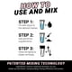 thumbnail image 3 of Botella mezcladora Vortex HELIMIX con capacidad para hasta 600 ml, 3 of 7