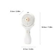 thumbnail image 3 of SPOORYYO Portable Hand Held Fan Quiet rechargeable battery Misting Fan, 3 of 7