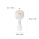 thumbnail image 3 of Ventilador portátil USB con nebulizador de agua | Mini ventilador de mano plegable y ajustable con batería recargable, silencioso, para el cuello | Refrigeración portátil de 4 velocidades para, 3 of 7