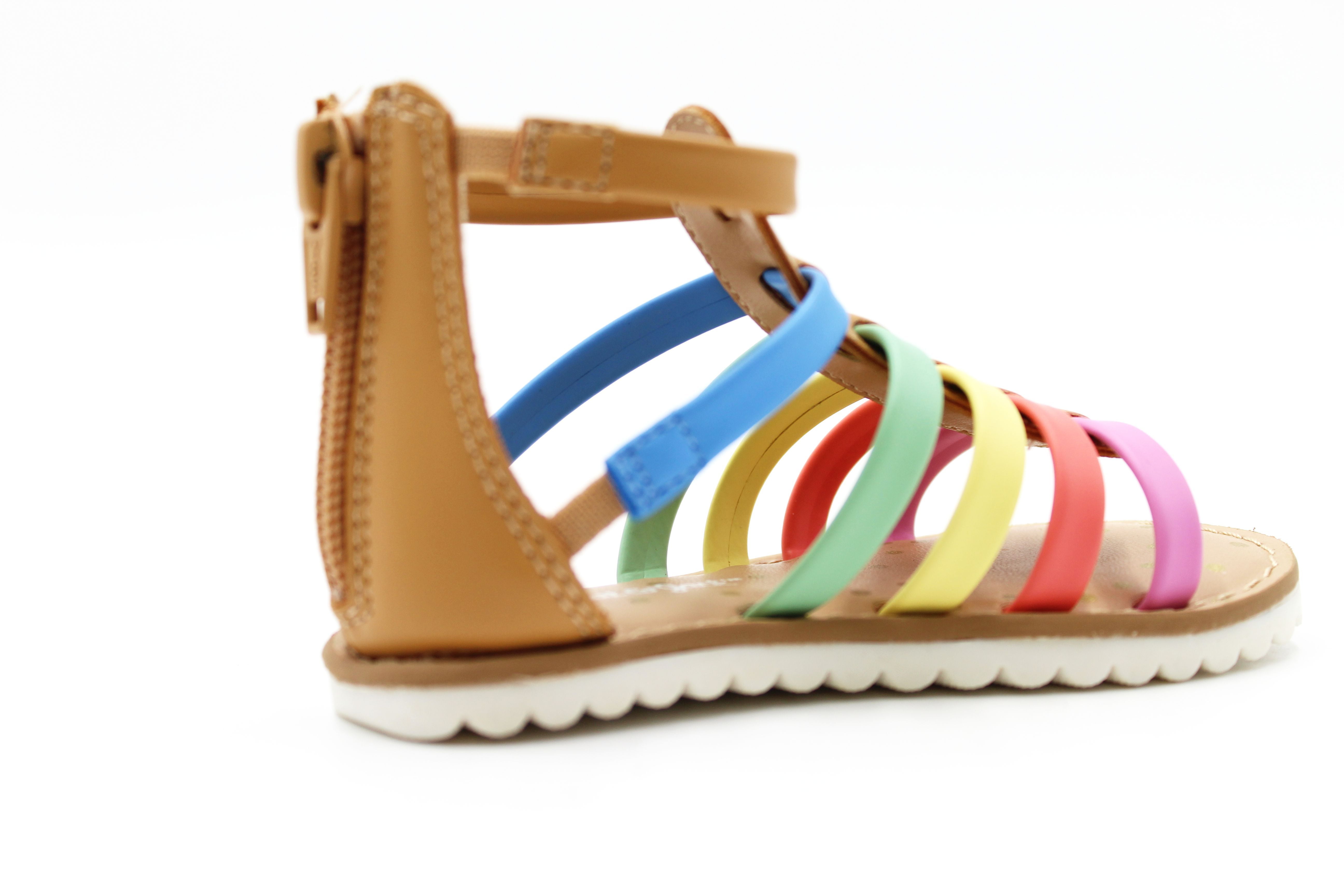 cat and jack rainbow sandals