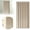 Beige, variant on Modern Door Curtain Without Rod Thermal Insulated Privacy For Bedroom/Living Room/ Soft Textured Cloth Material Easy Install Top Design Mint Shower Curtain Thick Shower Curtain Extra Tall Shower