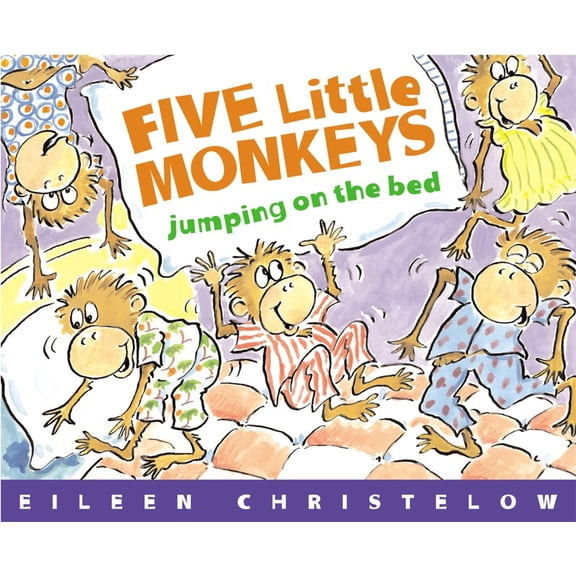 Five Little Monkeys Jumping on the Bed (Spiral Bound)