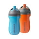 thumbnail image 1 of Botella de Agua Tommee Tippee Azul y Naranja con Asa 12 m 2 Unidades, 1 of 8
