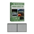 thumbnail image 3 of CURYMAY 2026 New Special Offers Garage Door Screen 2 Car Double Door Self Sealing Fiberglass Mesh Garage Screen Kit for Garage, Patio, Workshop, Barn Door Curtain, 3 of 6