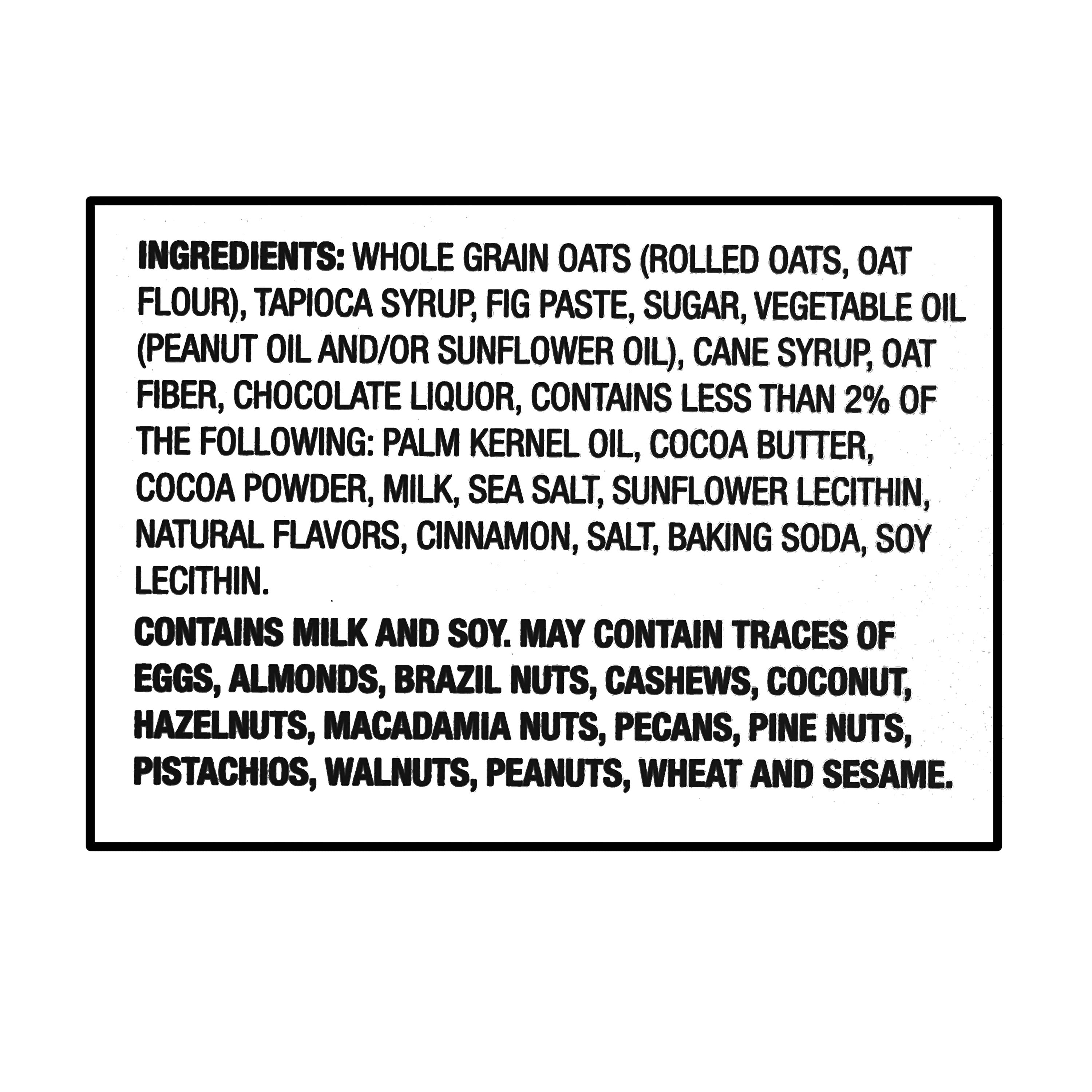 Great Value Chocolate Chip Whole Grain Baked Bars, 1.27 oz, 6 Count