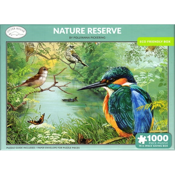 Otter House 1000 Piece Puzzle - Nature Reserve By Pollyanna Pickering