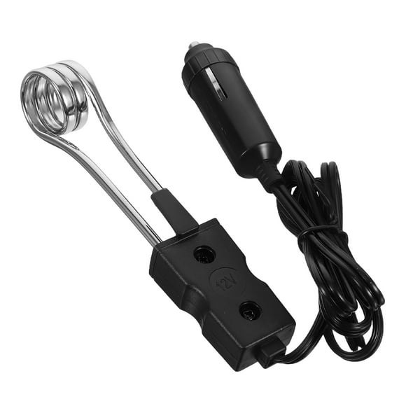 Calentador de agua portátil para coche, calentador de inmersión para té, café, sopa, viaje, bebidas calientes, calentador de bebidas eléctrico instantáneo
