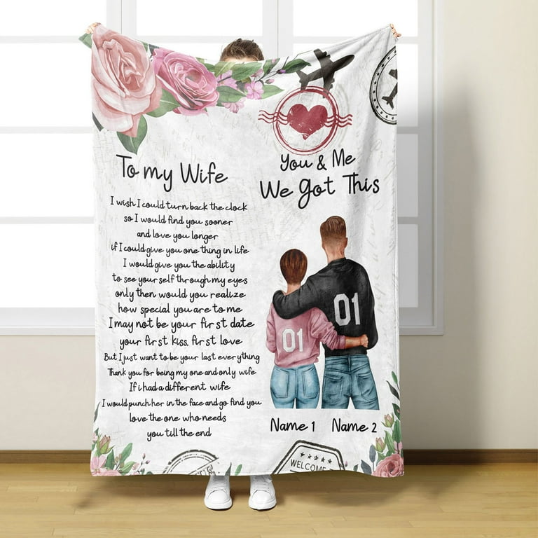 Personalized One Year Dating Gift First Year Together 1st 