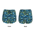 thumbnail image 5 of Lsque Heavy Equipment Machinery Printed Women's Running Shorts with Liner Pockets,Elastic Quick Dry Workout Athletic Gym Yoga Shorts,Womens High Waist Shorts-Small, 5 of 9
