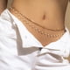 thumbnail image 1 of Cadena para el cuerpo del vientre con capas de perlas, cadenas doradas para el cuerpo, cadena para la cintura, Bikini de playa, accesorios de joyería para el cuerpo para mujeres y niñas, 1 of 5