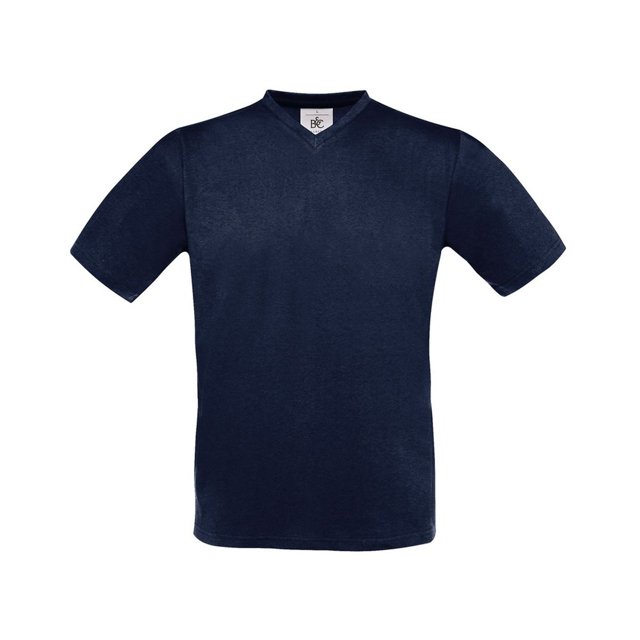 B&C T-Shirt Col en V Exact pour Hommes