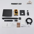 thumbnail image 6 of Boyel Living 10 inch Luxury 2-in-1 Shower System Wall Mount Square Rain Shower Faucet with Handheld Shower Black, 6 of 6
