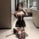 thumbnail image 1 of Lencería sexy Catwoman sexy vestido de una pieza traje pasión ahueca hacia fuera juego de rol traje, 1 of 5