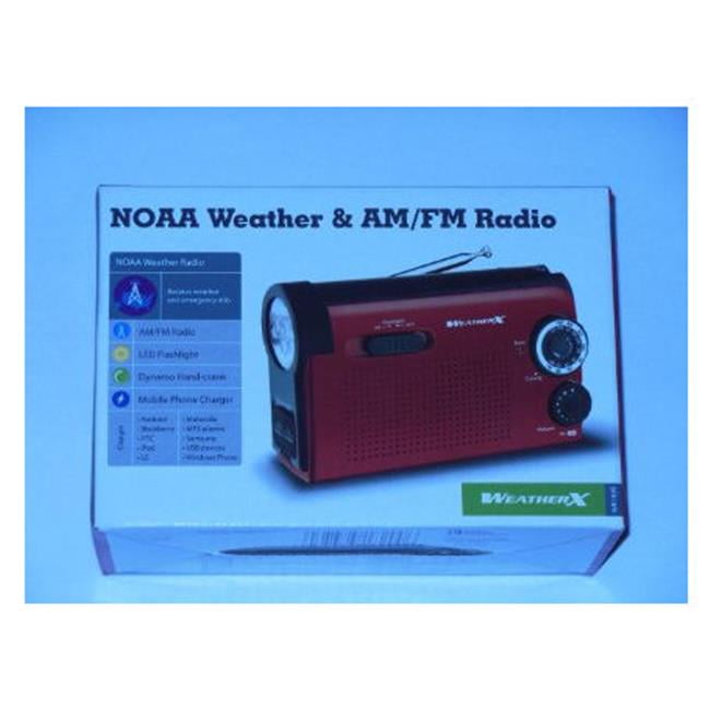 DPI INC WR182R WEATHERX WEATHERBAND AMFM PORTABLE RADIO with UTILITY