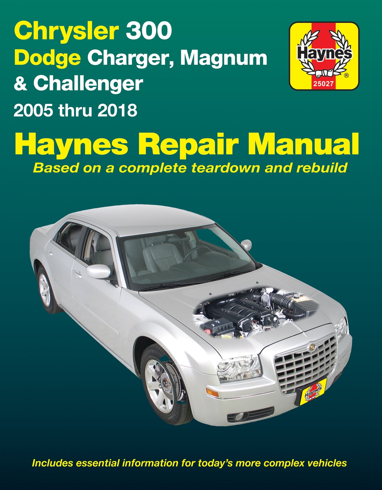 Chrysler 300 (05-18), Dodge Charger (06-18), Magnum (05-08) & Challenger (08-18) Haynes Repair Manual (Does not include info specific to diesel ...