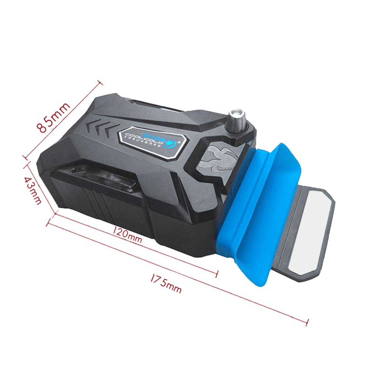 2X Vacuum Portable Laptop Cooler USB Air Cooler External Extracting Cooling Fan Notebook for 15 17 Inch Laptop