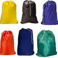 thumbnail image 2 of HomeLux Grand Sac à Linge en Nylon 30 X 40 Pouces avec Fermeture à Cordon, Couleurs et Designs Assortis, 2 of 2