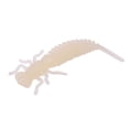 thumbnail image 2 of Wosthever 10 Uds Larva señuelos blandos 55mm 75mm 100mm señuelos artificiales gusano de pesca lubina de silicona Minnow Swimbait Jigging cebos de Pescar j 100MM Wosthever OD000528-46, 2 of 6