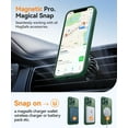 thumbnail image 4 of Magnetic Case for iPhone 16 Pro Max with Full Camera Protection [Compatible with Magsafe] [Translucent Matte] Protective Phone Case, Hot Pink, 4 of 5