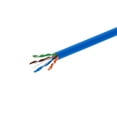 thumbnail image 2 of Monoprice Cat5e Ethernet Bulk Cable - Network Internet Cord - Solid, 350Mhz, UTP, CMR, Riser Rated,  Pure Bare Copper Wire, 24AWG, 500ft, Blue, 2 of 2