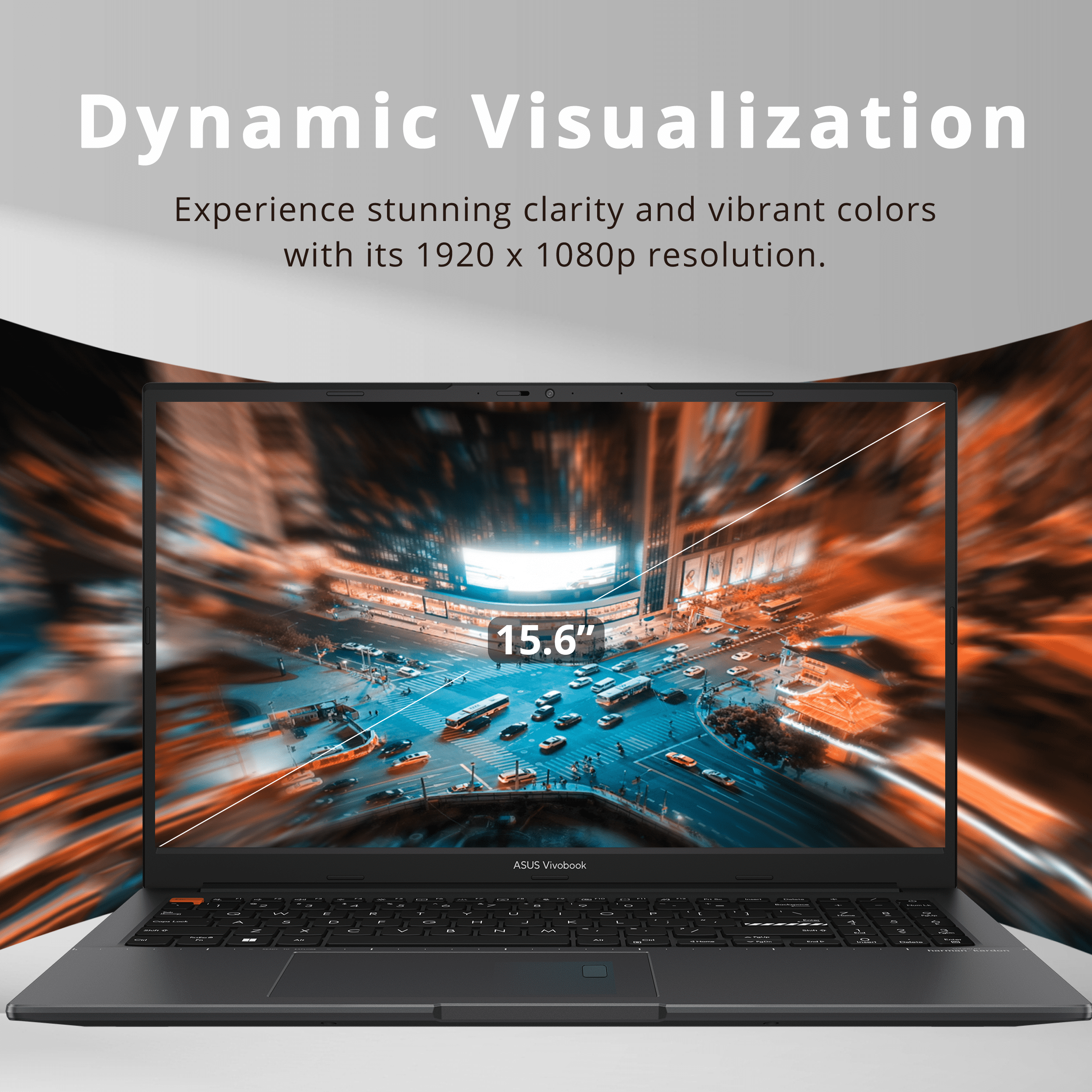 ASUS VivoBook S 15 Slim Laptop, 15.6" FHD Display, AMD Ryzen 7 5800H Processor, AMD Radeon Graphics, 8GB RAM, 512GB SSD, Windows 11 Home, Fingerprint Reader, Indie Black