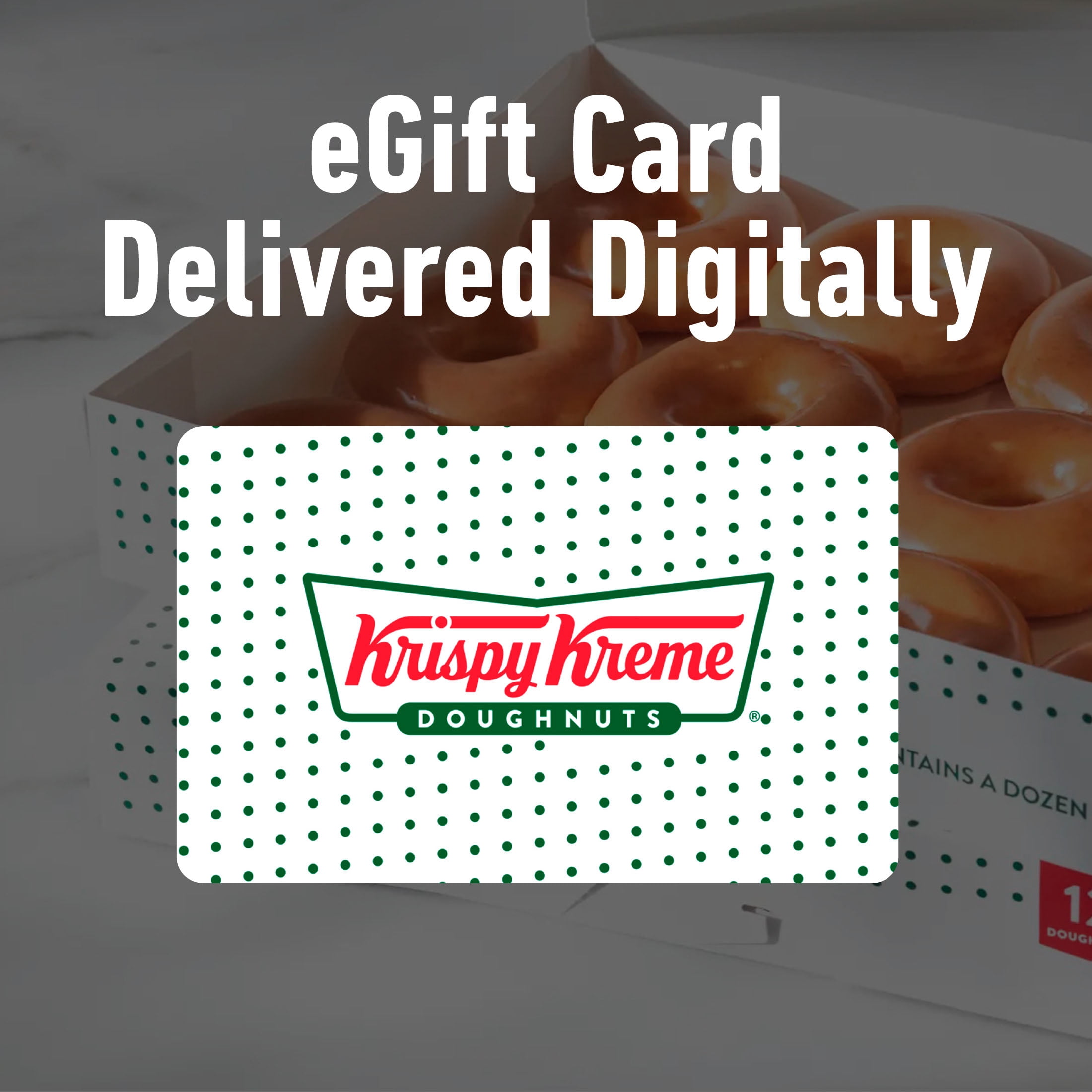 Krispy Kreme Doughnut eGift Card [Email Delivery]