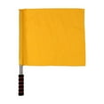 thumbnail image 6 of Referee Flag Portable Traffic Safety Flag for Campus Games Volleyball Soccer Yellow, 6 of 8