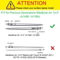 thumbnail image 2 of Funda Fintie para MacBook Air 13,3" A1466/A1369, transparente, 2 of 7