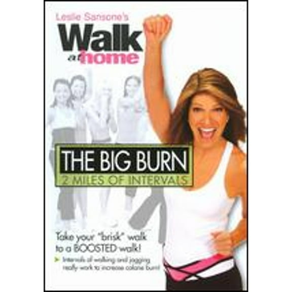 Pre-Owned Leslie Sansone: Walk at Home - The Big Burn (DVD 0013131630992)