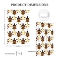 thumbnail image 3 of Fotbe Colorful maple leaf owl Print Duplex Receptacle Wall Plate, 1-Gang 5.0" x3.0" Wall Outlet Covers, Dual Outlet Faceplates Covers, Color-matched Screws Included-Style T, 3 of 6