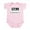 Petal Pink, variant on CafePress - Made In Kalamazoo Infant Bodysuit - Baby Light Bodysuit, Size Newborn - 24 Months