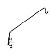 thumbnail image 1 of Deck Hooks Hanger for Railing, Hanging Bird Feeder, Multifunctional, Adjustable, Solid Metal Rod for Bird Feeder, Lantern, 1 of 5