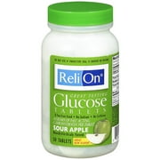 Relion: Sour Apple Glucose Tablets, 1 pk