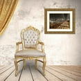 thumbnail image 3 of Frank, Assaf 18x15 Gold Ornate Wood Framed with Double Matting Museum Art Print Titled - Brooklyn Bridge in evening, New York, 3 of 4