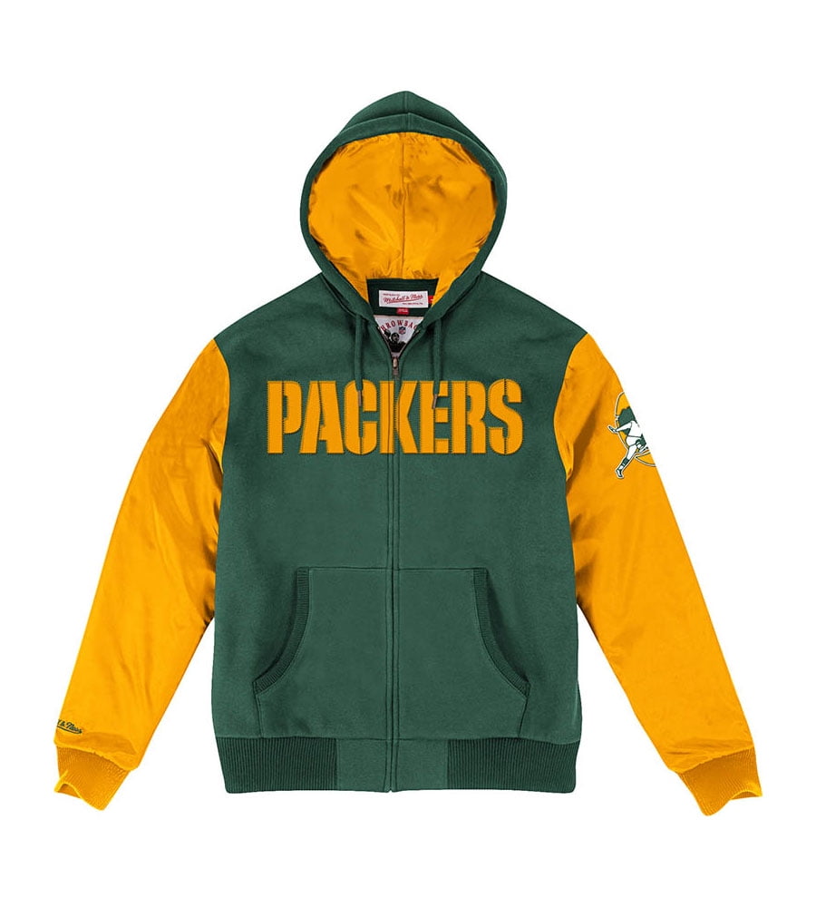 Green Bay Packers Hunter Skill Position Men's Jacket by Sports Licensed Division of The Adidas Group