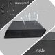 thumbnail image 4 of Cubierta antipolvo horizontal eXtremeRate para la consola PS4 Pro, diseñada con doble capa, forro suave y limpio, resistente al agua, a prueba de polvo, corte de precisión, fácil acceso, 4 of 5