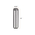 thumbnail image 2 of Uxcell 1/8-Inch x 1/2-Inch Heat Treated Alloy Steel Bright Finish Dowel Pins 10 Pack, 2 of 5