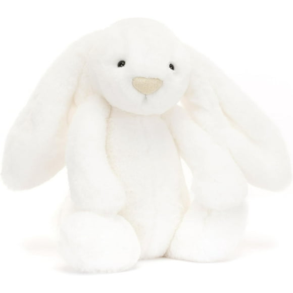 Jellycat Bashful Luxe Luna Bunny Stuffed Animal, Medium 12 inches - Rabbit & Bunny Plush Toy - Classic Children's Gift