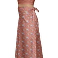 thumbnail image 5 of Moomaya Printed Rayon Skirt Wrap Style Plus Size Skirt Summer Wear Clothing, 5 of 6