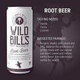 thumbnail image 3 of Root Beer - Wild Bill's Premium Craft Soda, Made w/ Pure Cane Sugar (4-Pack Carton, 12oz Cans), 3 of 6