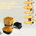thumbnail image 5 of JIhuahe Tiramisu Chocolate Packaging Tin Foil Cake Baking Mold and Cup, 40-Piece Set for Desserts, Non-Stick and Oven Safe, Ideal for Homemade Treats and Pastry Storage, 5 of 5