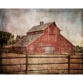 thumbnail image 2 of Murdock, Ramona 18x15 White Modern Wood Framed Museum Art Print Titled - York Road Barn, 2 of 4