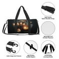 thumbnail image 6 of KLL Creative Casino Duffle Bag For Men Women Sport Gym Fitness Tote Travel Training Workout Basketball Football Weekender, 6 of 8