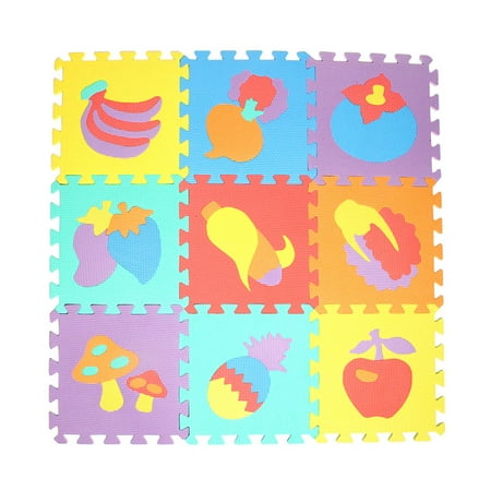 10 Pcs Animal Motif Mousse Puzzle Enfants Tapis Tapis Split Joint Eva Bebe Tapis De Jeu Interieur Doux Activite Puzzle Tapis Walmart Canada