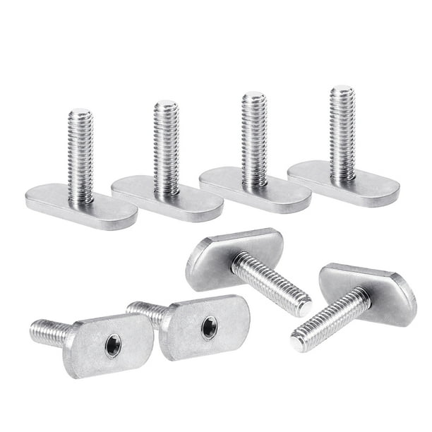 Kayak Track Mount M5/M6 Stainless Steel Screws & Track Nuts Gear Mounting Accessories for Any