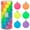 Neon, variant on Every Day is Christmas Ornaments, Shatterproof Christmas Tree Ornament Set, Christmas Balls Decoration 50 Count(2.24"/57mm, Neon)