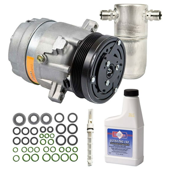 For Buick LeSabre Bonneville & Oldsmobile 88 AC Compressor w/ A/C Repair Kit - BuyAutoParts